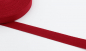 Preview: Gurtband Baumwolle 25mm dunkelrot (1 m)